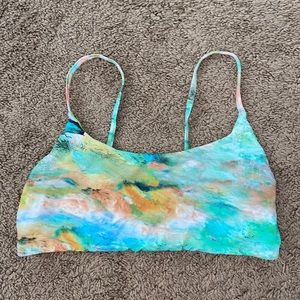 San Lorenzo reversible bikini top